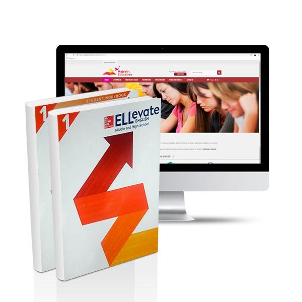 Ellevate 1 - Student + Workbook + Plataforma - McGraw-Hill - majesticeducacion.com.mx